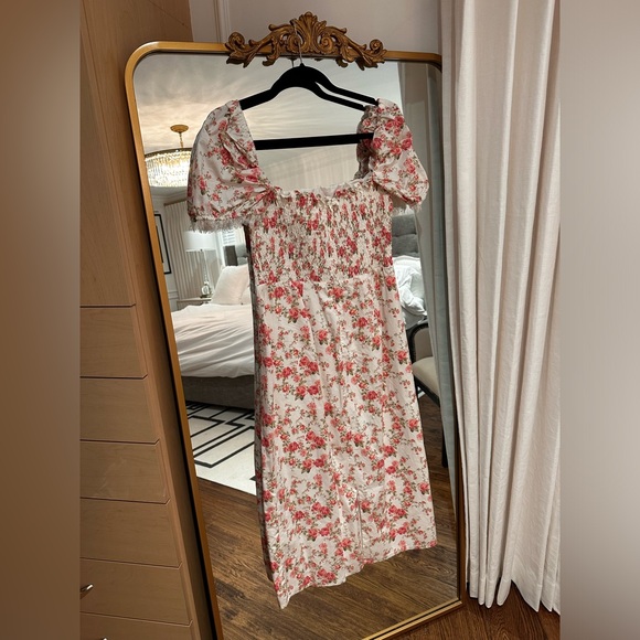 House of Cb - Bellucci, Rose Print, size L 8-10 - Picture 2 of 4